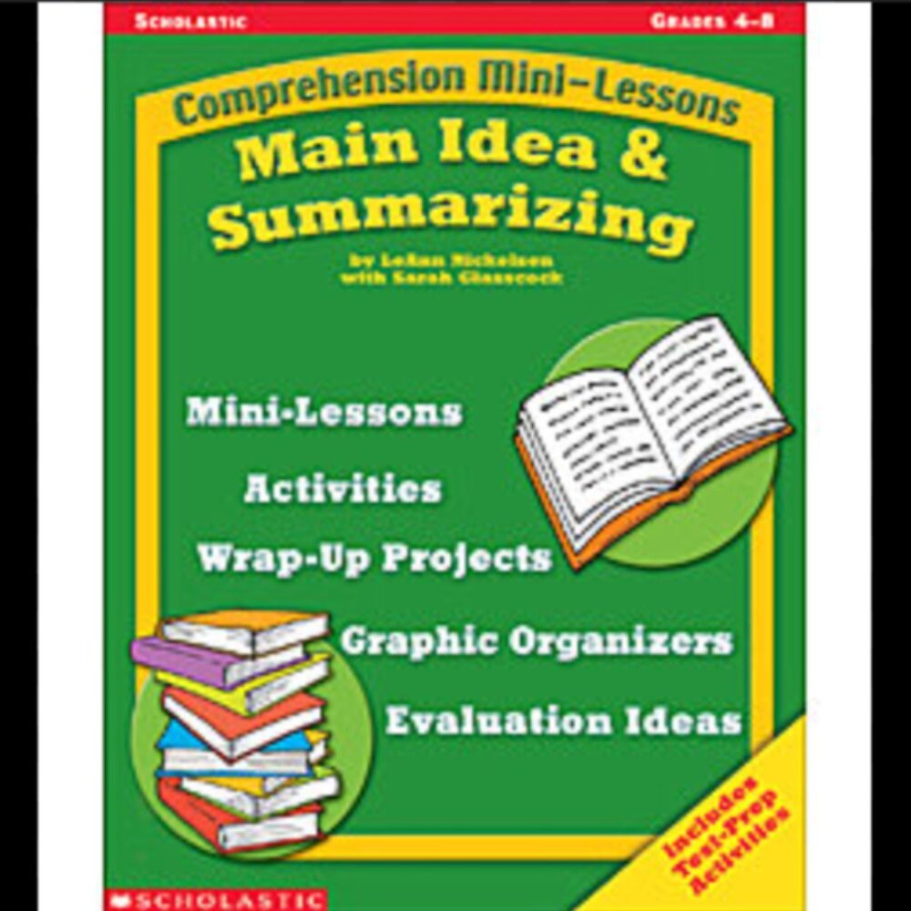 Comprehension Mini-Lessons: Main Idea & Summarizing